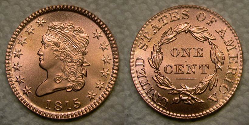 1815 Over-Struck Classic Head Large Cents – Production Blog